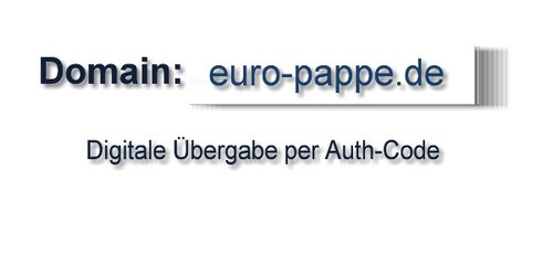 Domain euro pappe - domain, –