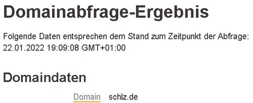 Domain schlz domainname - domain,