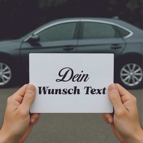 20cm wunschtext diy name auto - 20cm,
