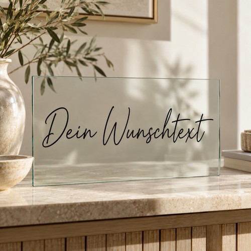 Wunschtext aufkleber - 40, –