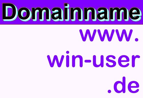 Domainname win user de - domainname:, (www.)win-user.de